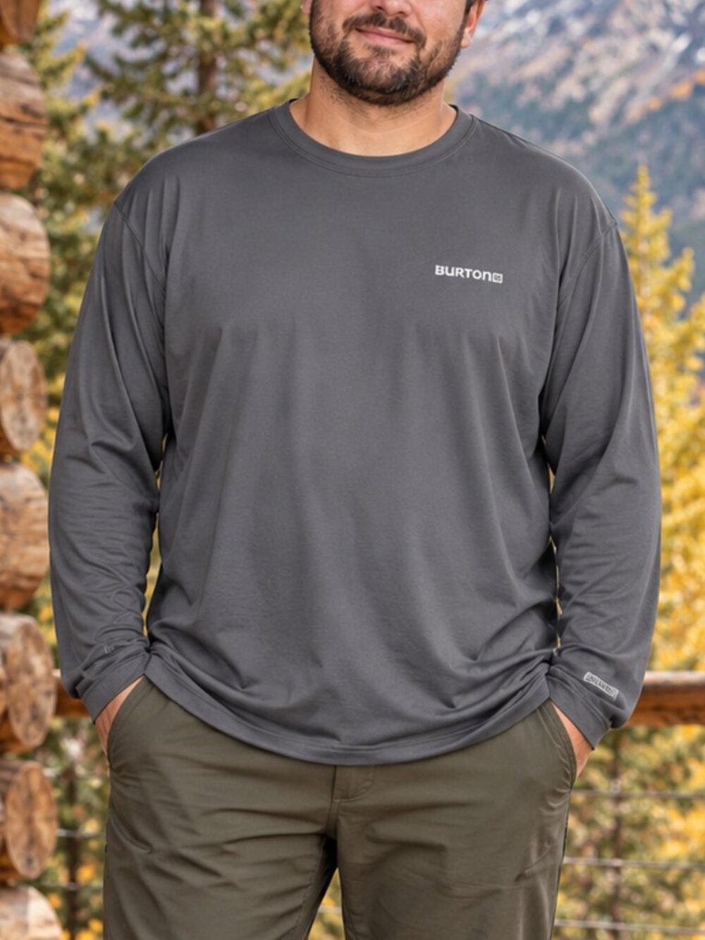 Burton Dryride Black Long Sleeve Shirt Size XL